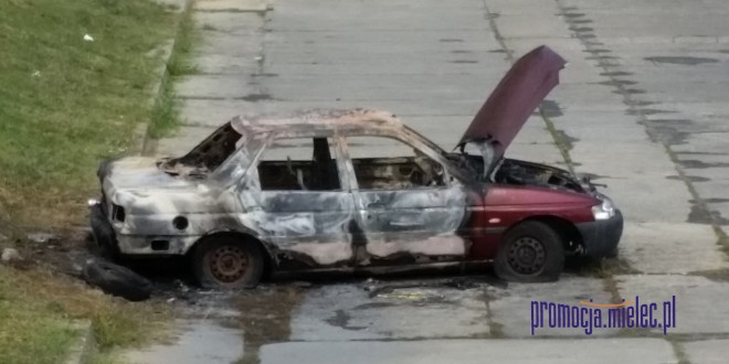 Spalony Samochód Na Mieleckim Parkingu – Promocja Mielec