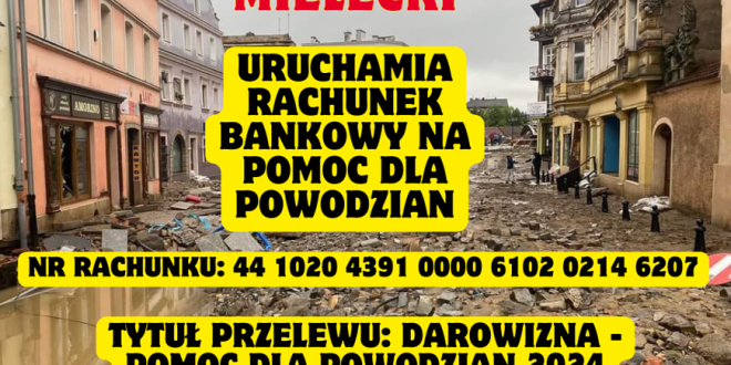 Powiat Mielecki uruchamia rachunek bankowy Pomoc dla Powodzian